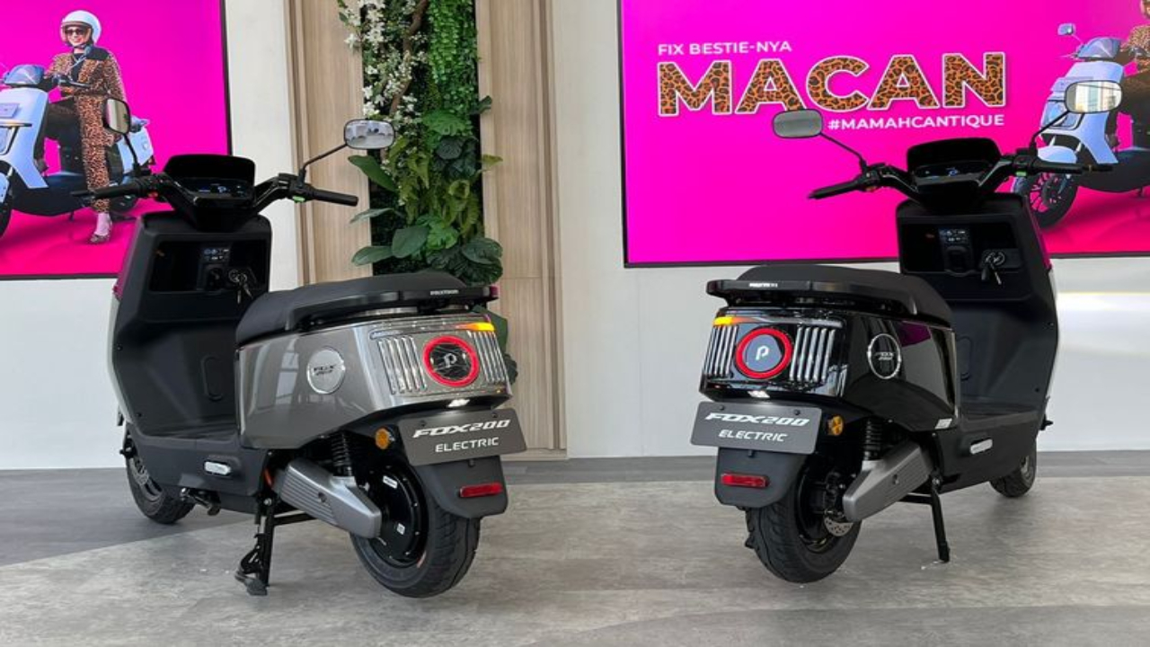 Polytron Fox 200 Motor Listrik Stylish untuk Perempuan Modern