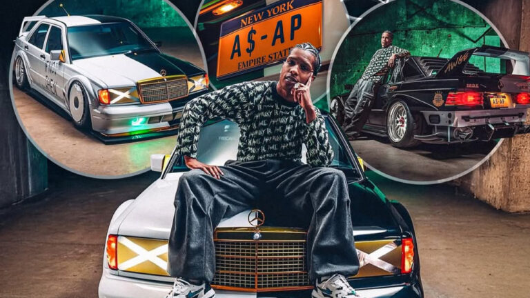 Mercedes-Benz 190E A$AP Rocky Custom Kolaborasi Dengan EA Games