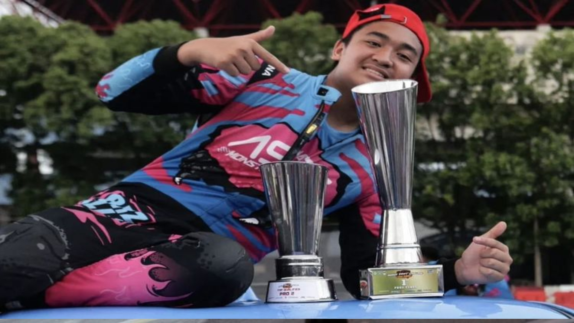 Ahmad Rofbell Juara Drift Double Winner di Usia 14 Tahun