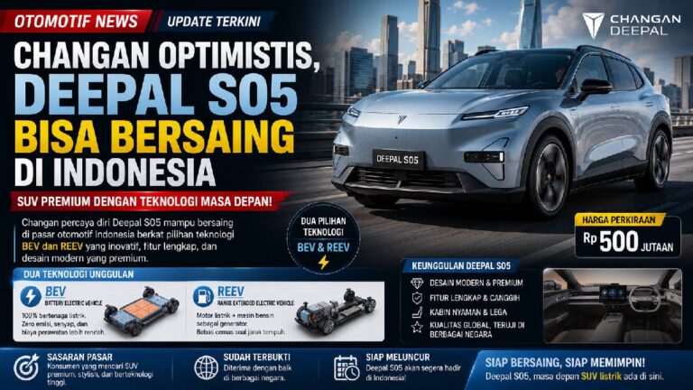 Changan Optimistis Deepal S05 Mampu Bersaing di Pasar SUV Listrik Indonesia