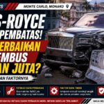 Rolls-Royce Cullinan Tabrak Pembatas Jalan, Benarkah Biaya Perbaikannya Bisa Tembus Ratusan Juta?