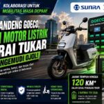 Sunra Gandeng GOECO, Motor Listrik Baterai Tukar Hadir untuk Permudah Mobilitas Pengemudi Ojol