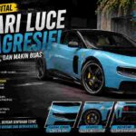 Ferrari Luce Widebody Tampil Lebih Buas, Sentuhan Digital Hidupkan DNA Supercar