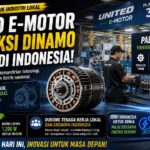 United E-Motor Produksi Dinamo Sendiri, Manufaktur Kendaraan Listrik Lokal Makin Kuat