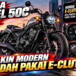 Honda Rebel 500 2027 Makin Modern, E-Clutch Bikin Berkendara Lebih Praktis