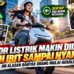 Motor Listrik Makin Dilirik, Lebih Irit dan Nyaman untuk Harian