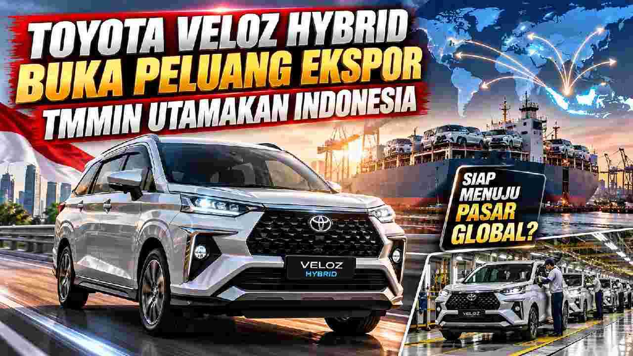 Toyota Veloz Hybrid Buka Peluang Ekspor, TMMIN Utamakan Indonesia