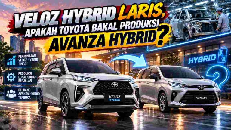 Veloz Hybrid Laris, Akankah Toyota Hadirkan Avanza Hybrid?