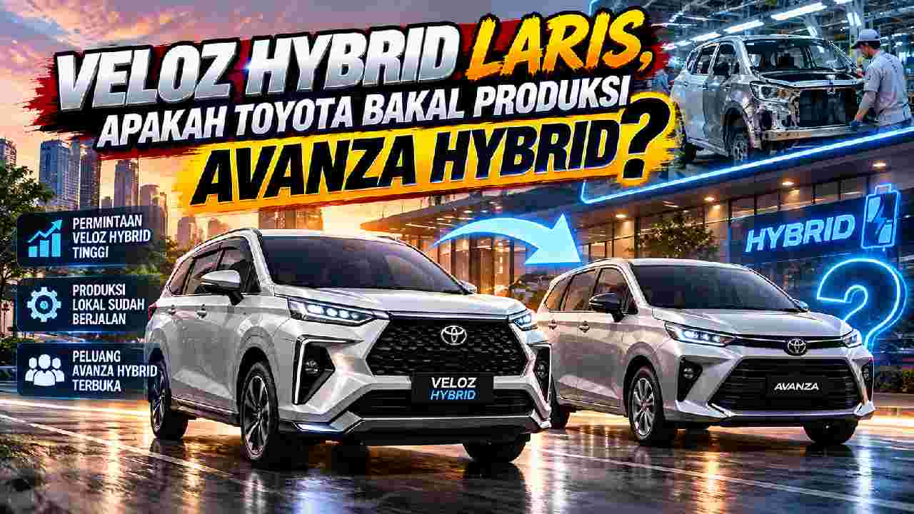 Veloz Hybrid Laris, Akankah Toyota Hadirkan Avanza Hybrid?